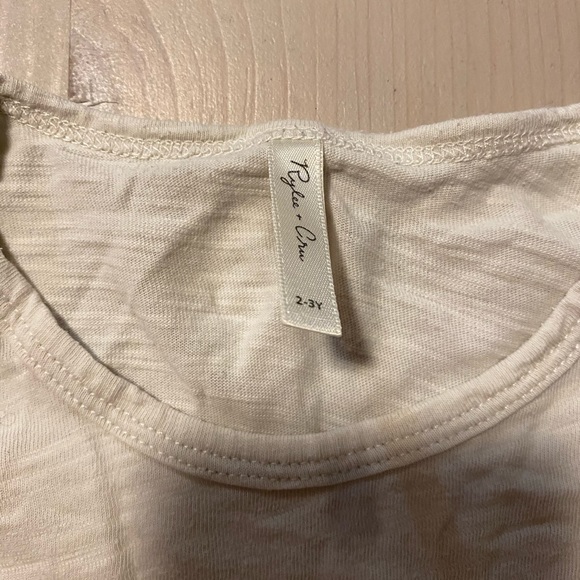 Rylee + Cru Long sleeve Tee - Dove size 2-3yrs - Picture 4 of 4
